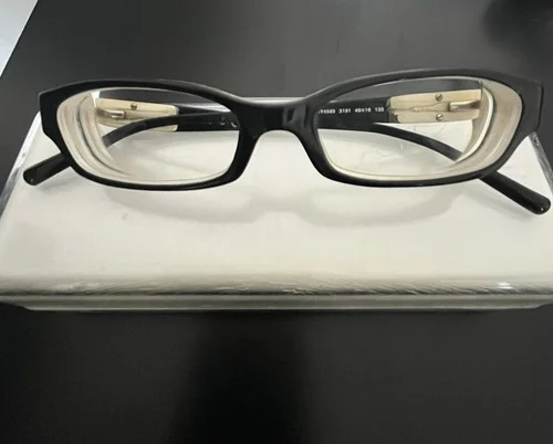 Donna Karen DKNY Prescription RX glass frames black / Horn Authentic 3