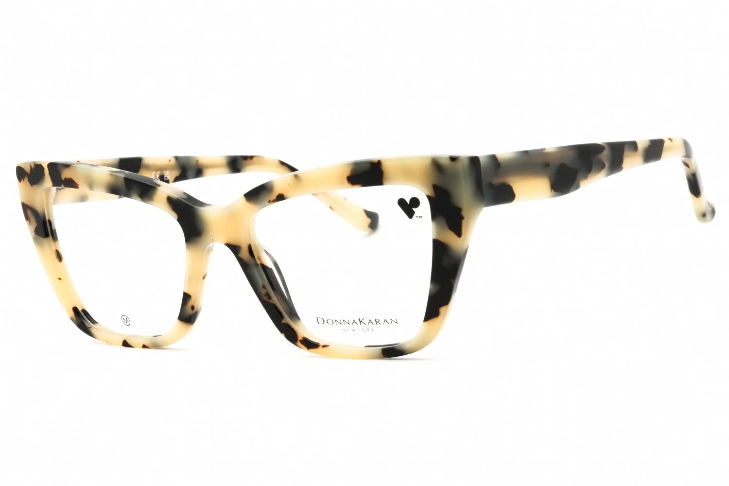 Donna Karen Eyeglass Frame DY 3515 1007 53-16-135 Italy Brozne KQ34 3