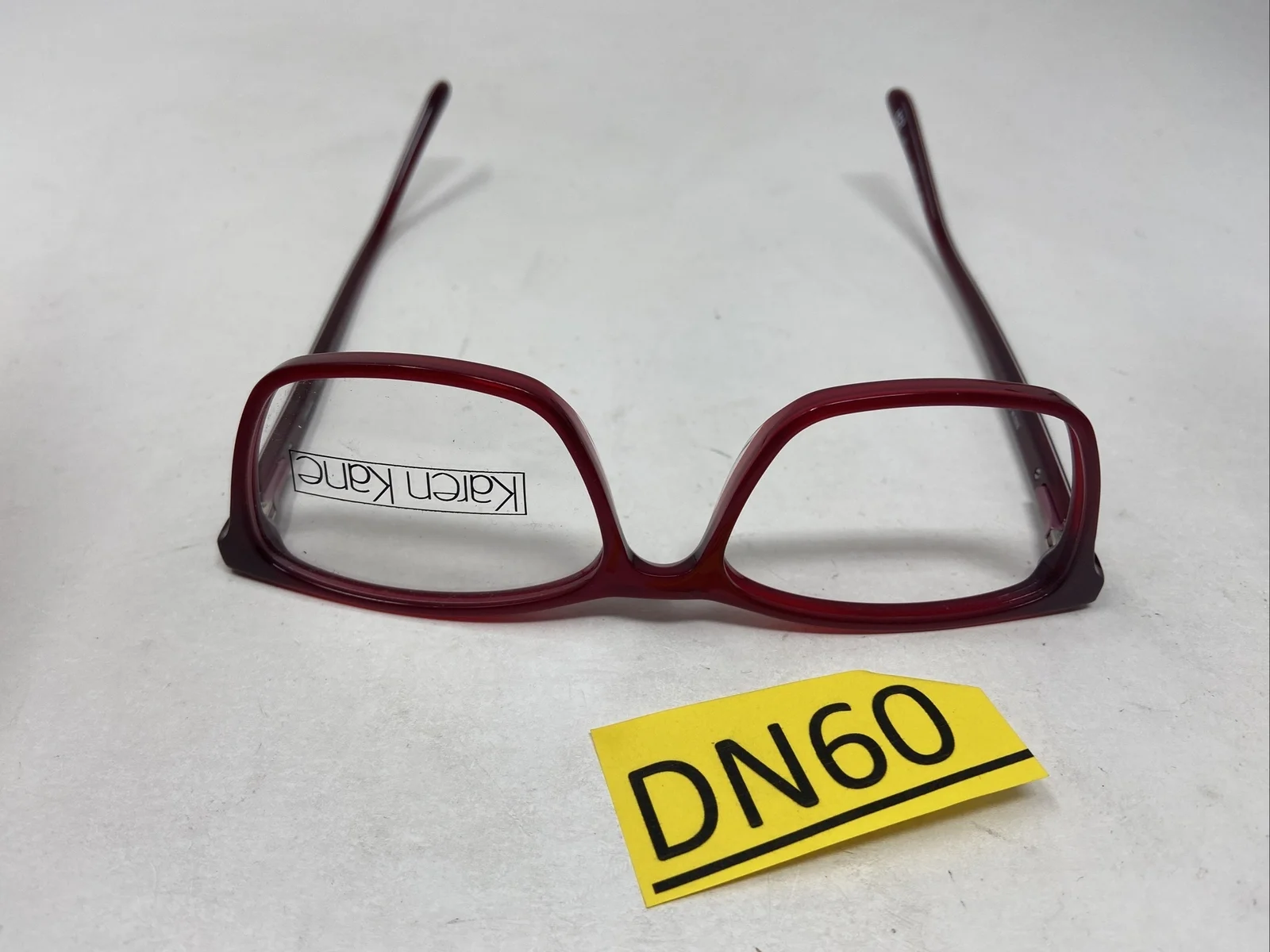 KAREN KANE EYEGLASSES PEPINO RED 53/16/135 FLEX HINGE EYEGLASSES FRAME DN60 2