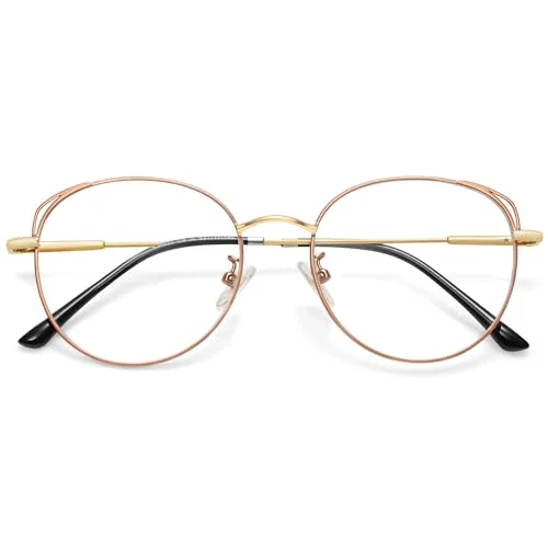 Karen Kane Iris Eyeglasses Blue Brown Rectangular Full Rim Frames 52-16-135