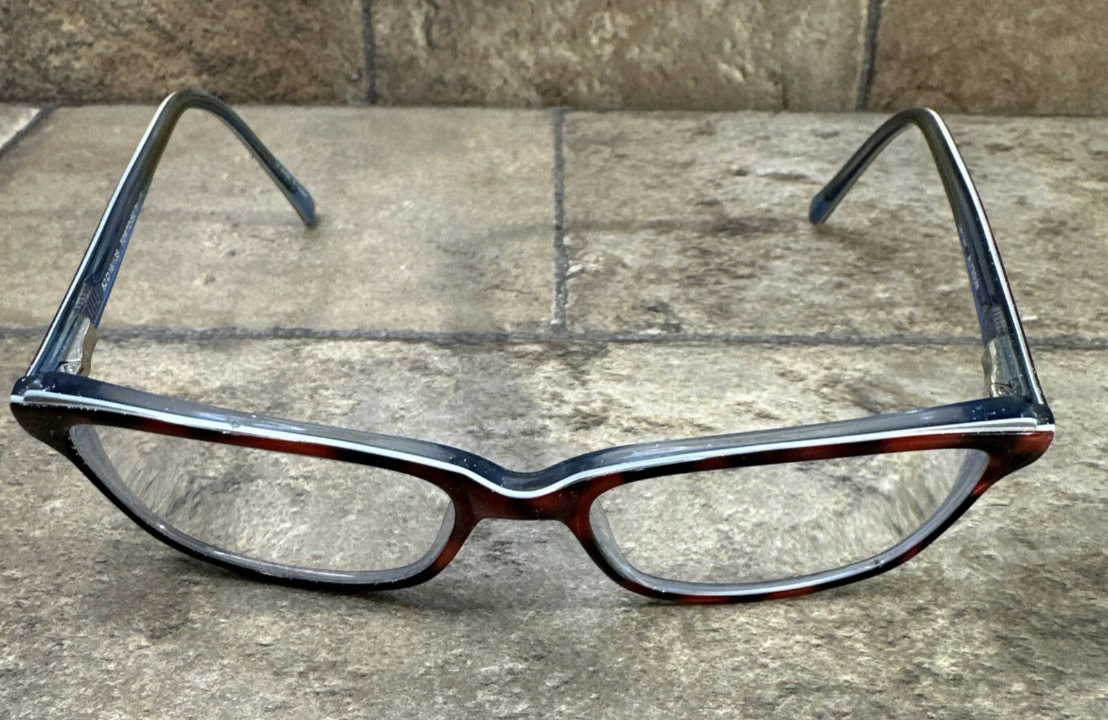 KAREN KANE Patchouli Rose Womens Semi Cat Eye Full Rim Eyeglasses 54-16-140 B:43 2
