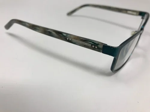 Karen Millen Eyeglasses KM46 53-15-135 Matte Teal/Marble TC54 4